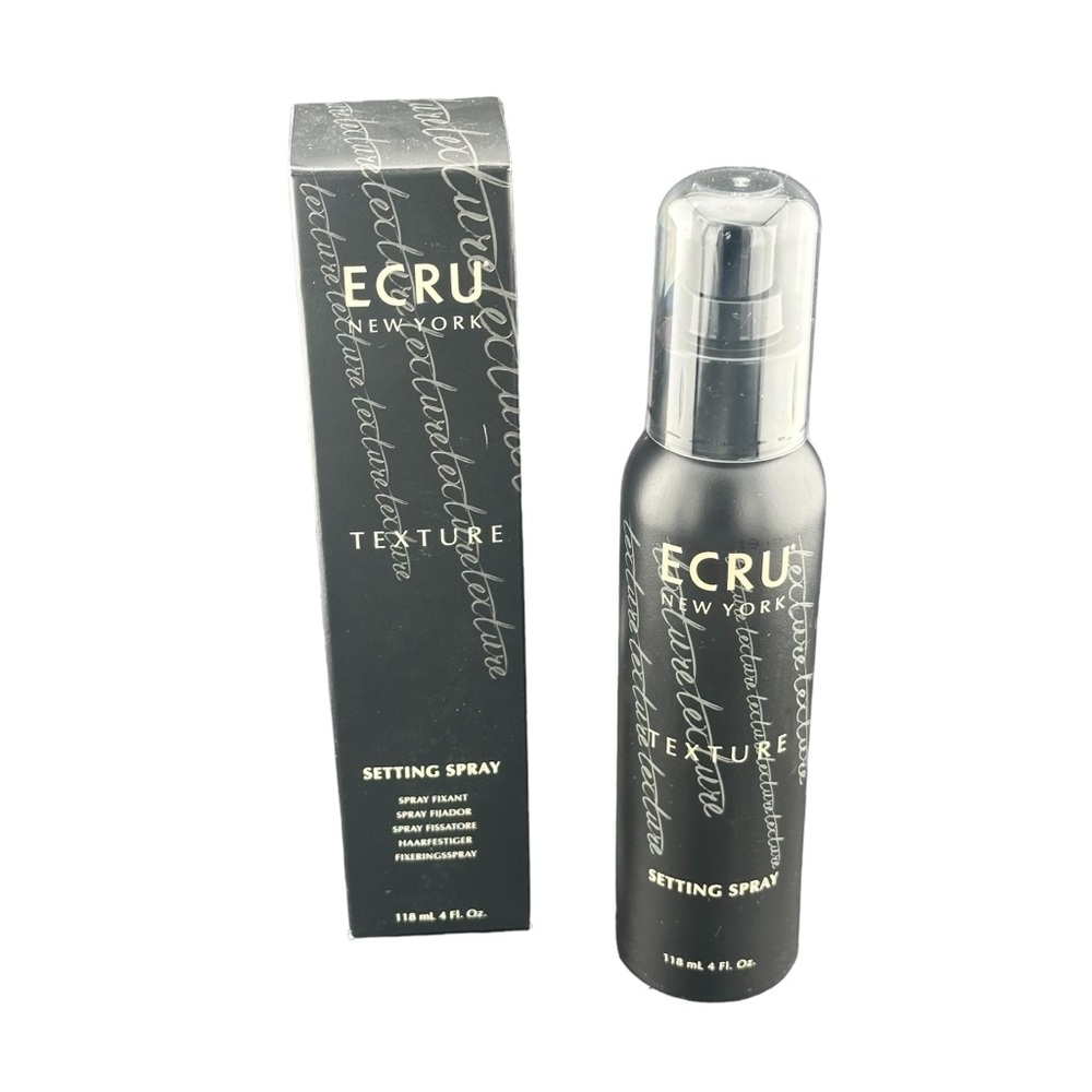 ecru New York Texture Setting Spray - Black Bottle